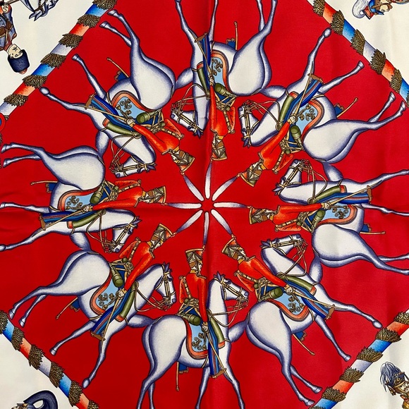Authentic Hermes ๐ฏ silk scarf - Picture 5 of 8